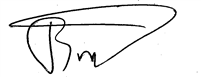 John Bissell signature